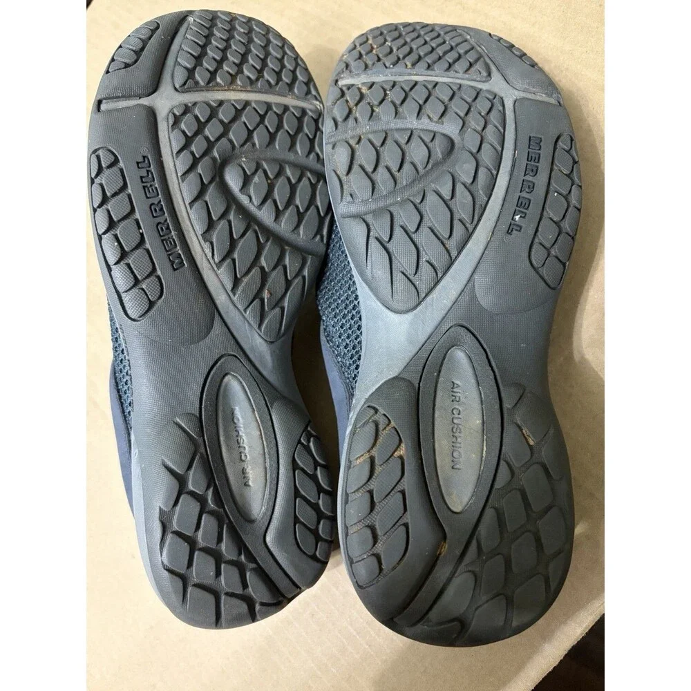 Merrell Encore Breeze Q2 Women's Size 9 Navy Blue Mesh Slip On Comfort Clogs